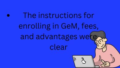 Photo of The instructions for enrolling in GeM, fees, and advantages were clear