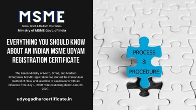 Photo of Everything You Should Know About an Indian MSME Udyam Registration Certificate